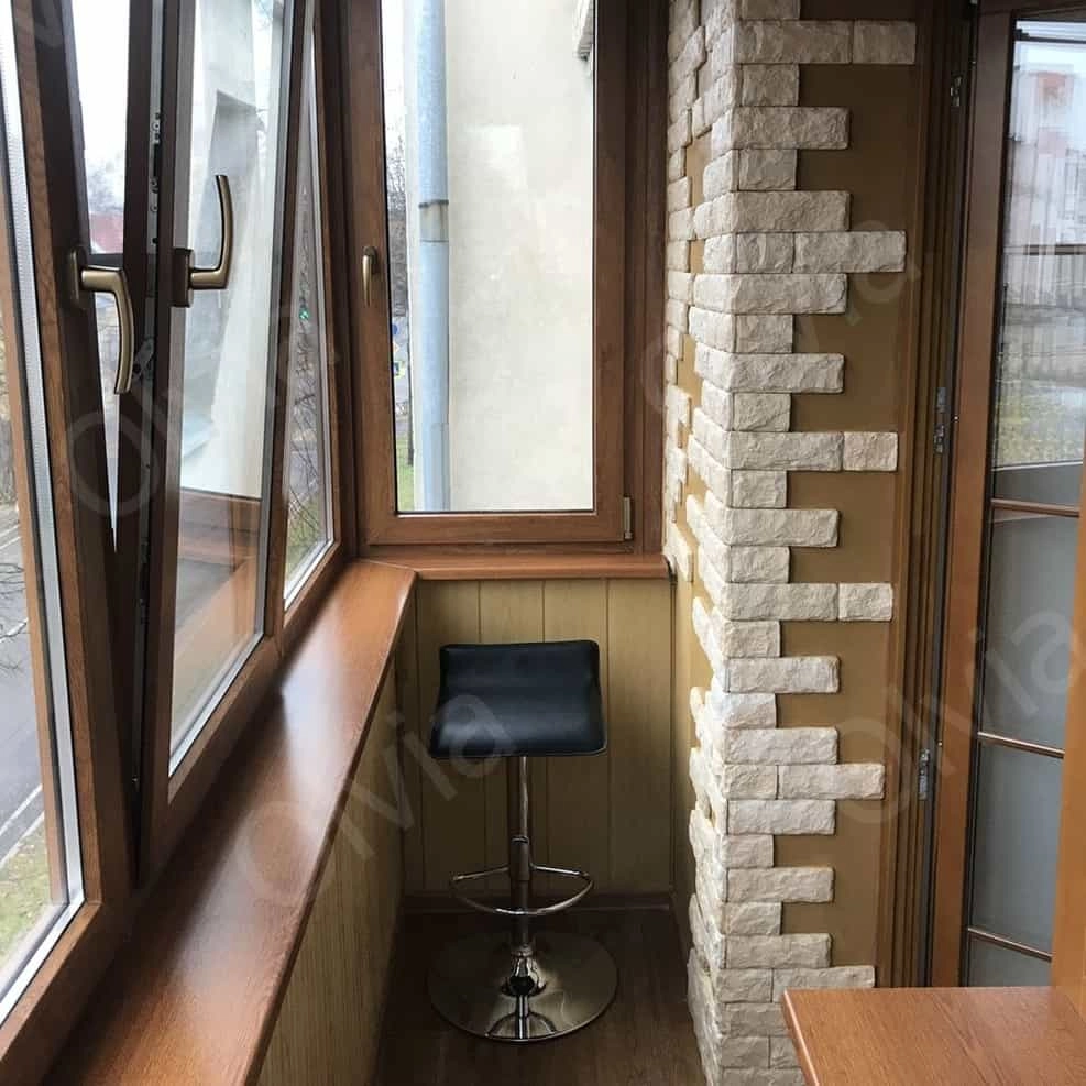 Интерьер балкона / лоджии в квартире