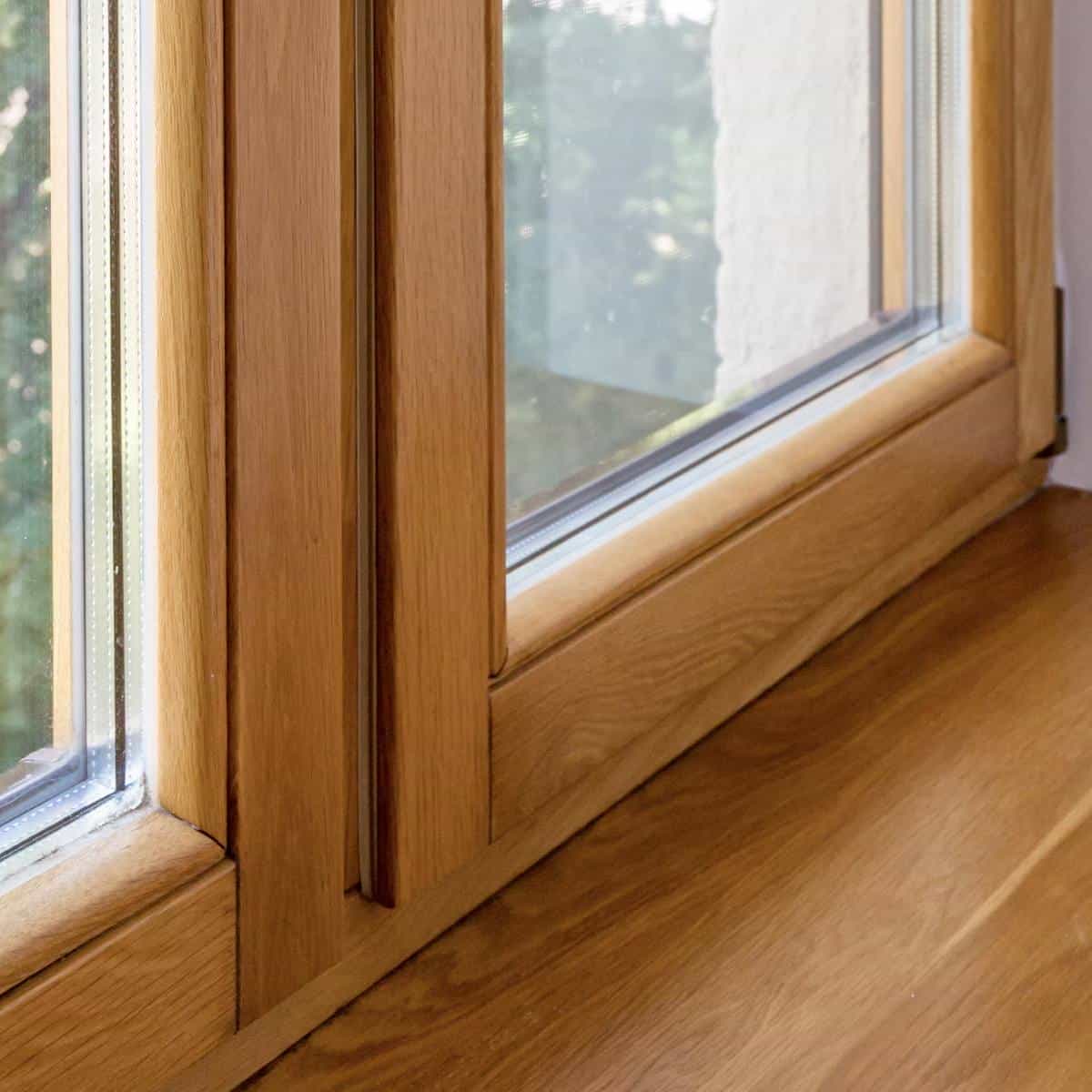 деревянные окна из лиственницы